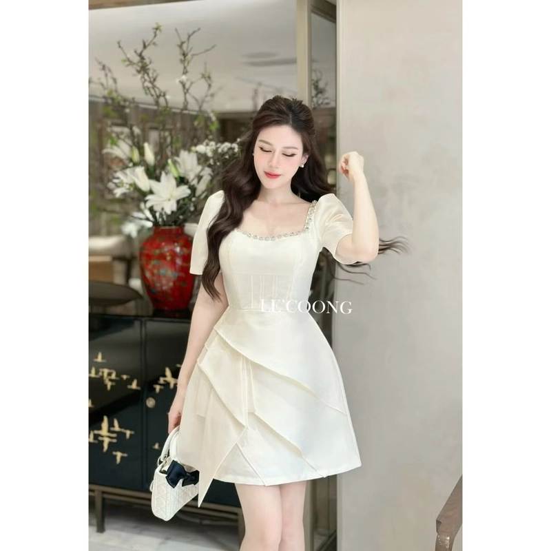 Đầm dự tiệc dáng ngắn 509664