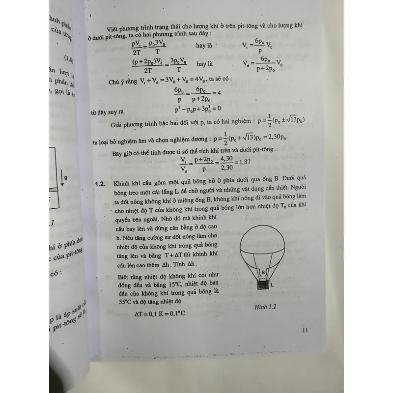 Bồi dưỡng học sinh giỏi vật lí trung học phổ thông Nhiệt học và Vật lí phân tử Phạm Quý Tư 708819