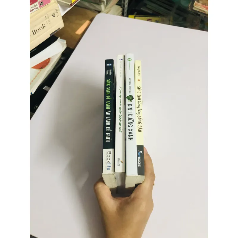 BỘ 4 SÁCH DINH DƯỠNG – SỐNG XANH – THANH LỌC CƠ THỂ 735118