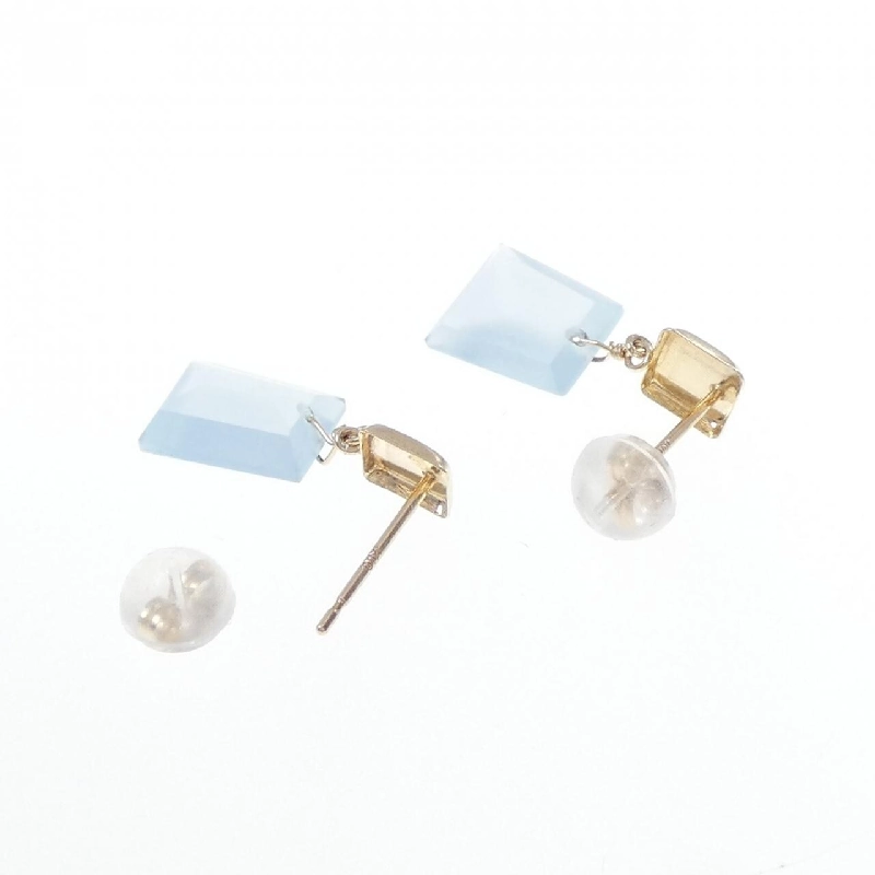 K10YG Chalcedony Bông tai - Hàng hiệu Chính hãng 868915