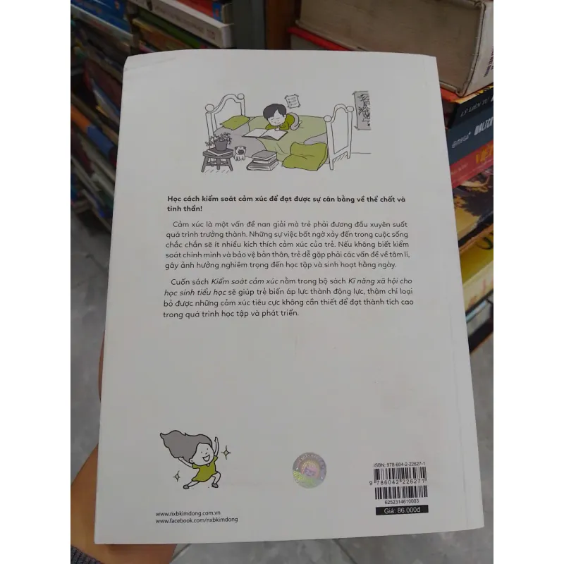SÁCH KIỂM SOÁT CẢM XÚC - LÀM CHỦ CẢM XÚC ĐỂ SỐNG THẬT HẠNH PHÚC (B1) 706147