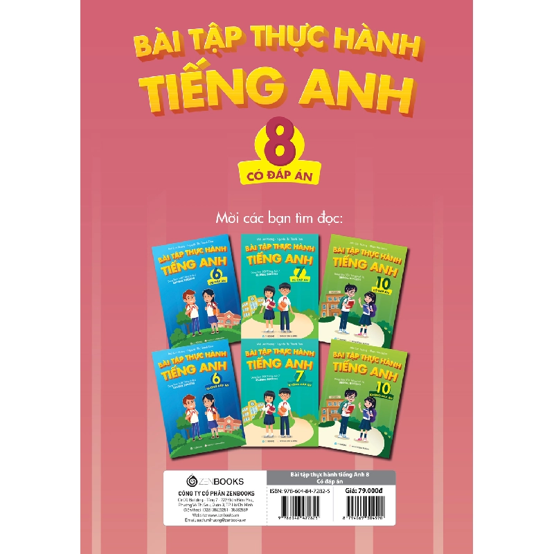 Bài Tập Thực Hành Tiếng Anh 8 (Có Đáp Án) - Dùng Kèm SGK Tiếng Anh 8 Global Success - Mai Lan Hương, Phạm Văn Luận 288673