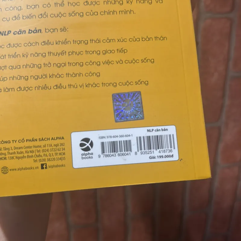Sách tâm lý NLP căn bản 1021209