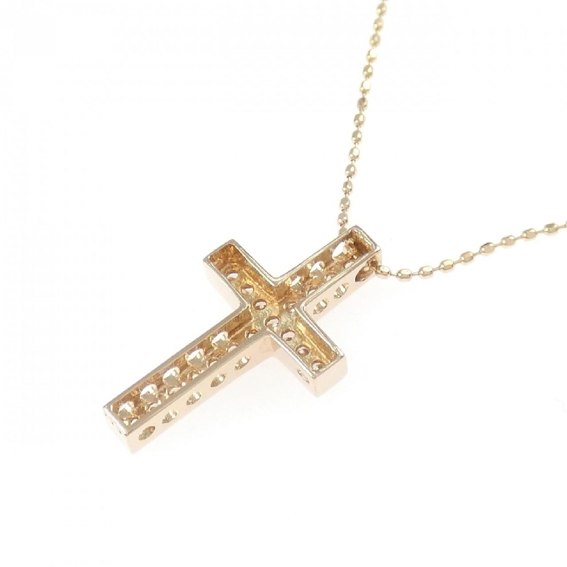 K18PG Dây chuyền kim cương 0.18CT - Hàng hiệu Chính hãng 861123