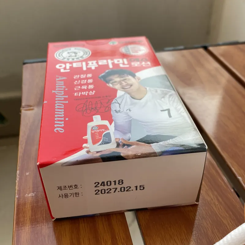 Dầu Nóng Xoa Bóp Hàn Quốc Antiphlamine (100ml/chai) - Korepharma 786350