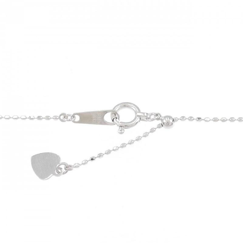 K18WG Hoa Kim Cương Dây Chuyền 0.14CT - Hàng hiệu Chính hãng 861855