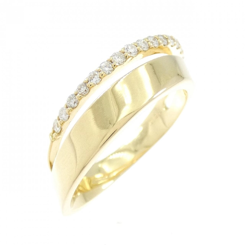 Nhẫn kim cương K18YG 0.22CT - Hàng hiệu Authentic 851088