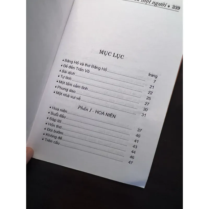 Băng Hồ - Thơ của một người (kèm chữ ký tặng) 606265