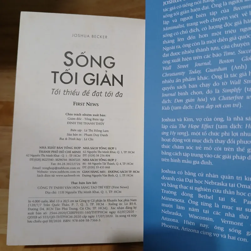 Sống Tối Giản - Joshua Becker 560726