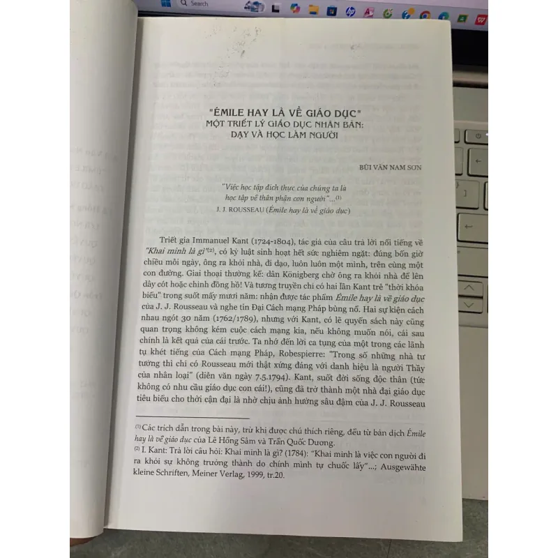 ÉMILE HAY LÀ VỀ GIÁO DỤC - JEAN JACOUES ROUSSEAU 731027