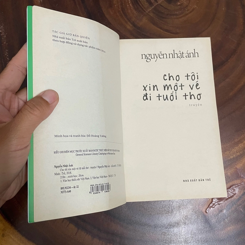 II Tựa sách: Cho Tôi Xin Một Vé Đi Tuổi Thơ - Nguyễn Nhật Ánh - 2018 443352
