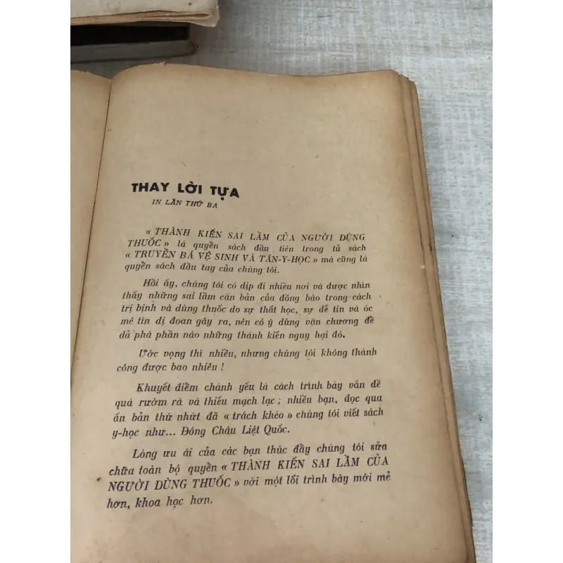 Thành kiến sai lầm của người dùng thuốc: những chứng thông thường 995266