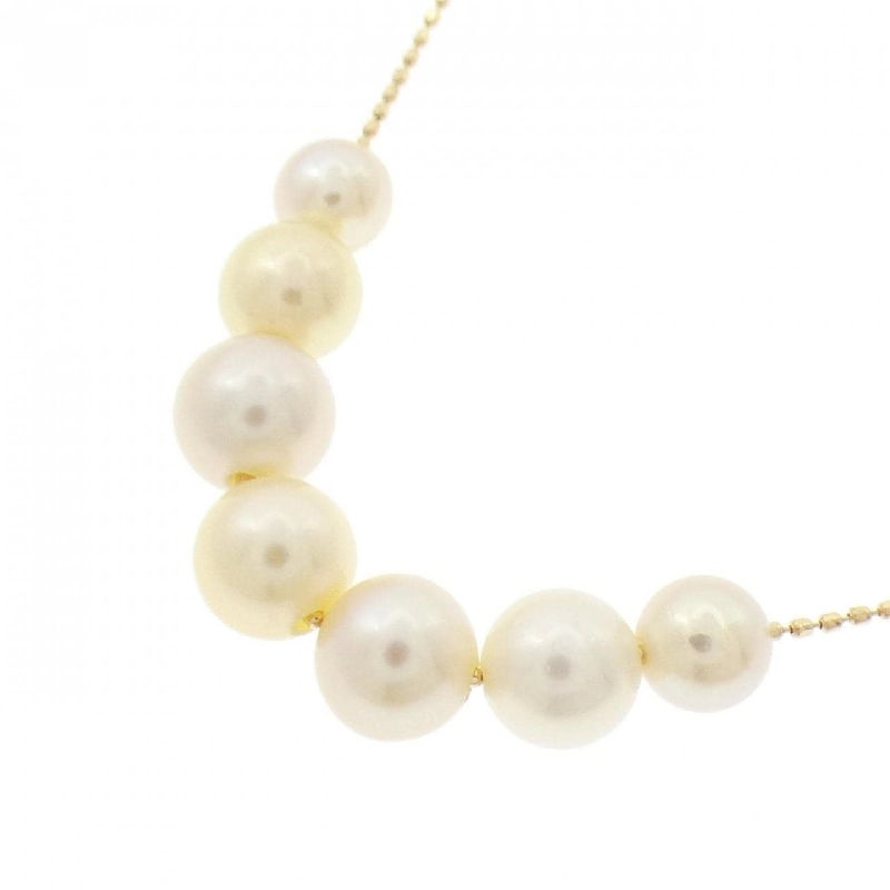 K18YG Ngọc trai Akoya Dây chuyền - Hàng hiệu Chính hãng 856306