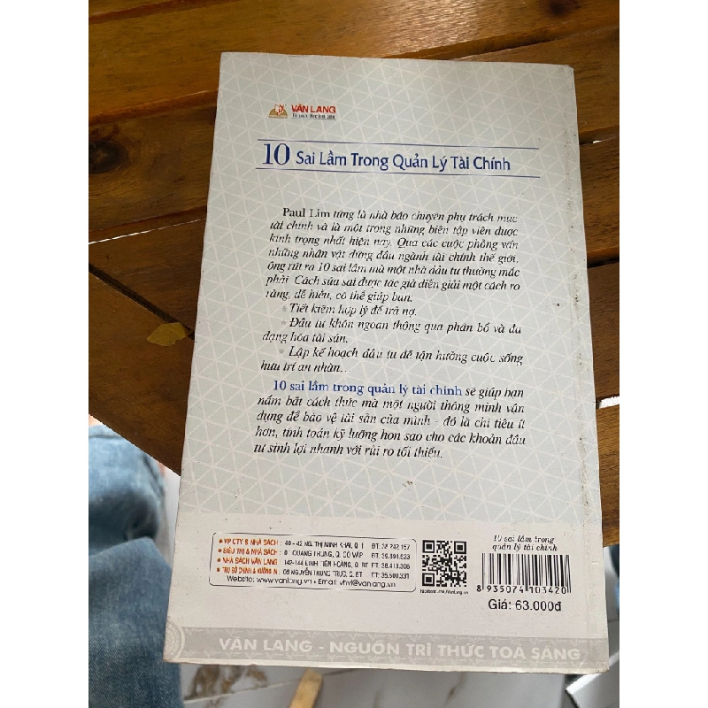 10 Sai Lầm Trong Quản Lý Tài Chính - Paul J. Lim 531681