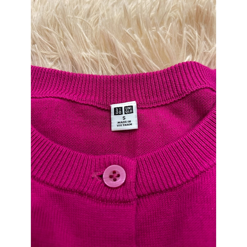 Áo Cardigan Uniqlo Chống Tia UV Cổ Tròn 536568