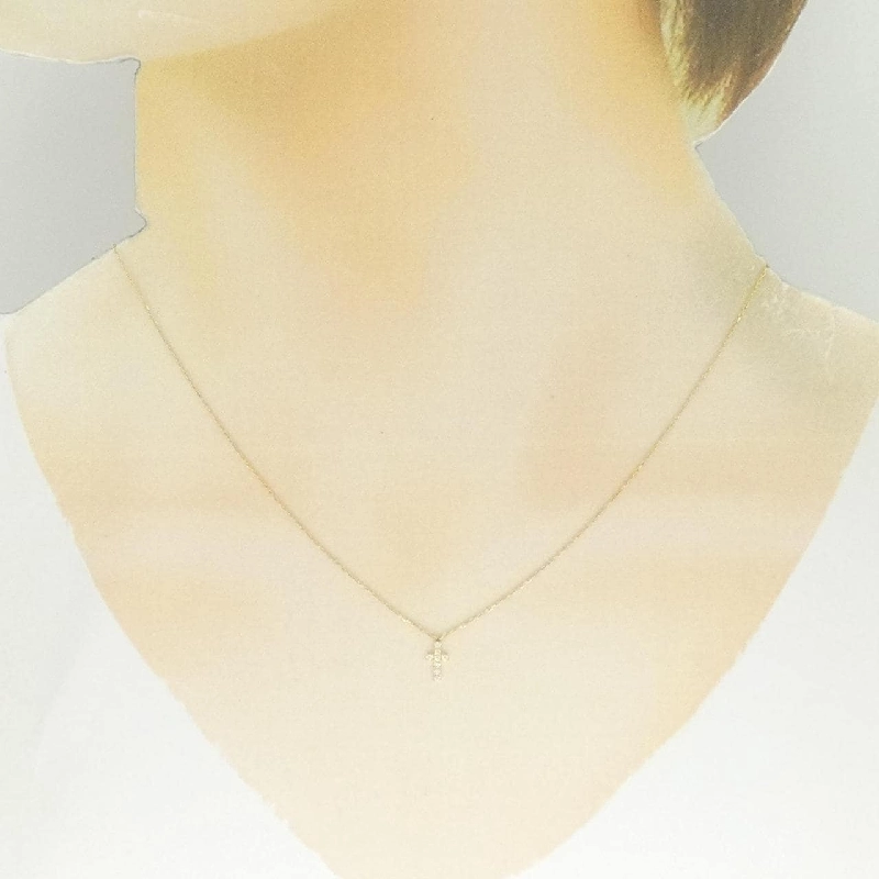 Dây chuyền Aker Cross Pavé 0.05CT - Hàng hiệu Authentic 841426