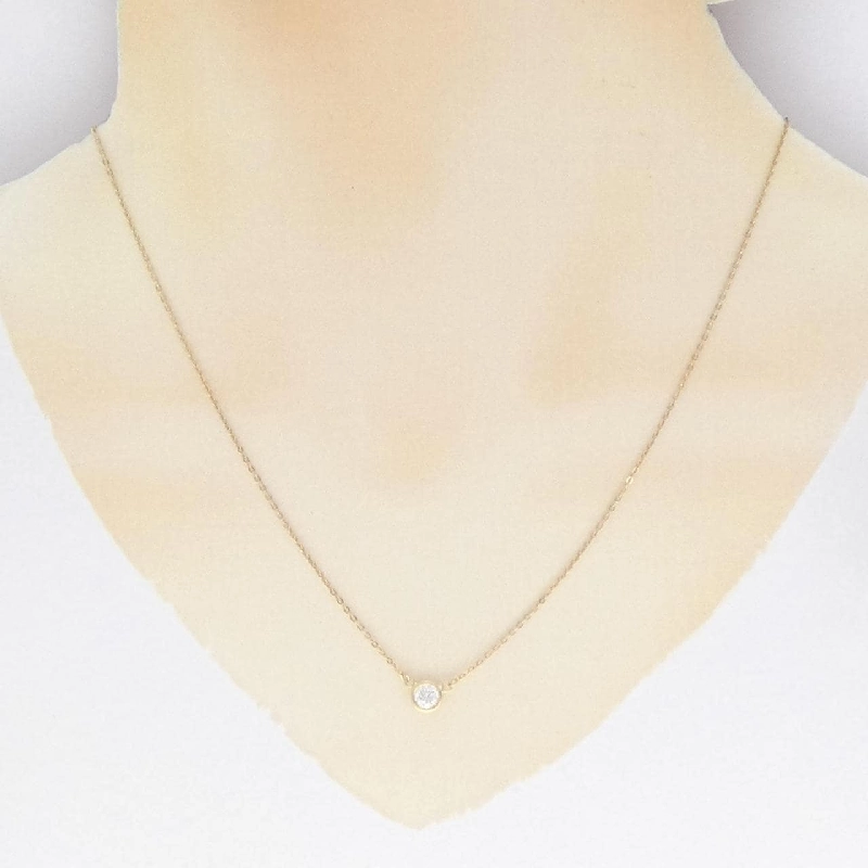 K18YG Dây chuyền kim cương - Hàng hiệu Authentic 863230