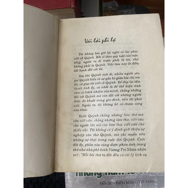 Xuân Quỳnh, một nửa cuộc đời tôi- Đông Mai 1031107