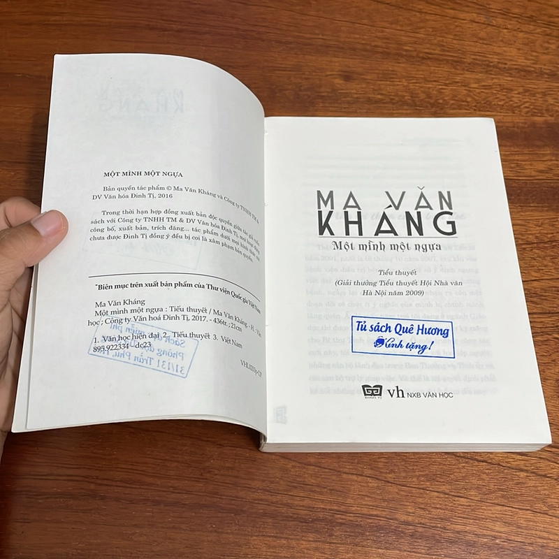 II Tiểu Thuyết: Một Mình Một Ngựa - Ma Văn Kháng - 2017 498622