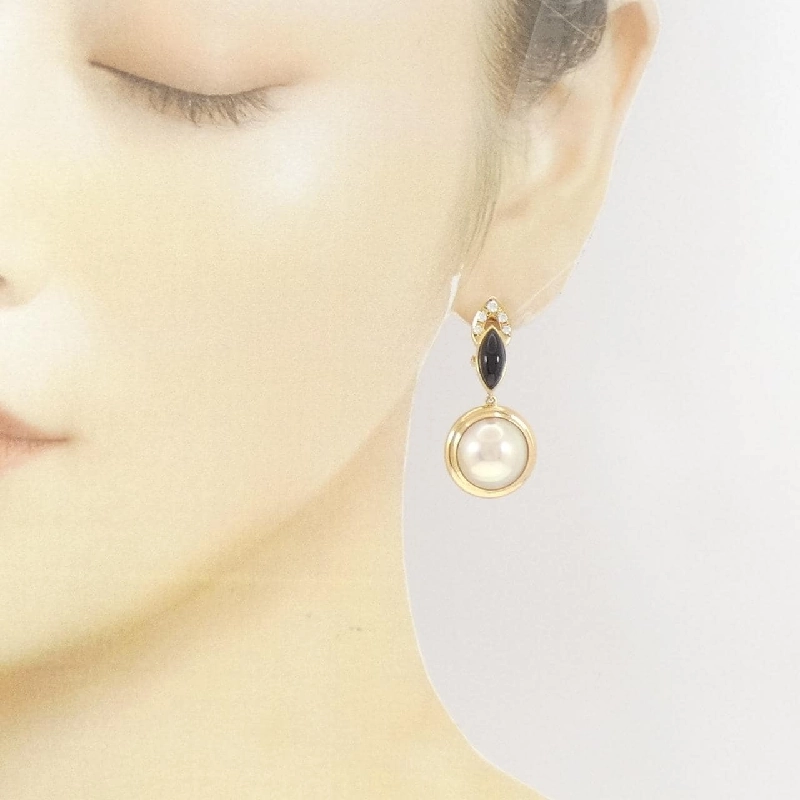 Bông tai Mabe Pearl Tasaki - Hàng hiệu Chính hãng 846136