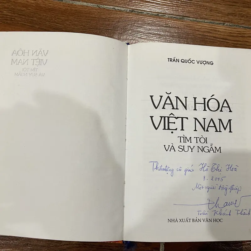 Văn Hoá Việt Nam tìm tòi và suy ngẫm (6) 703707