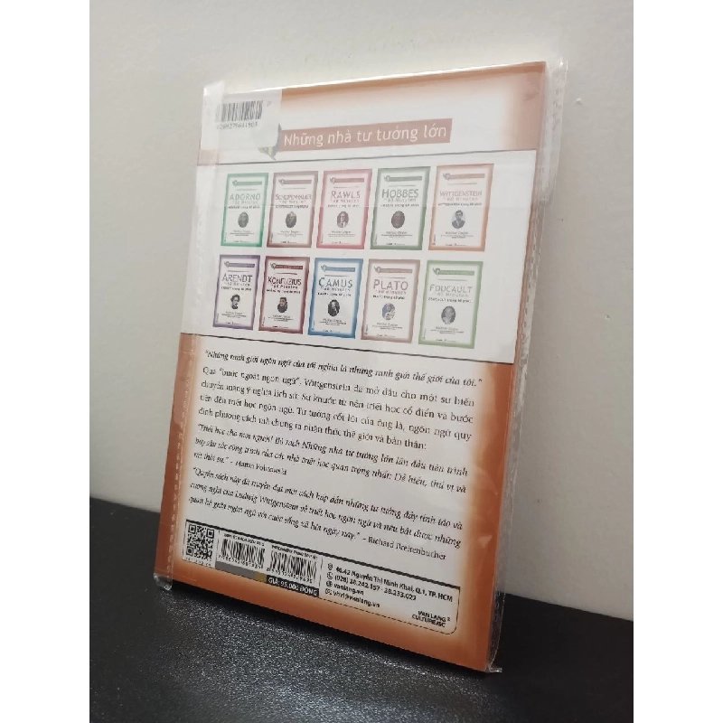 Những Nhà Tư Tưởng Lớn - Wittgenstein Trong 60 Phút - Walther Ziegler New 100% HCM.ASB1403 64560