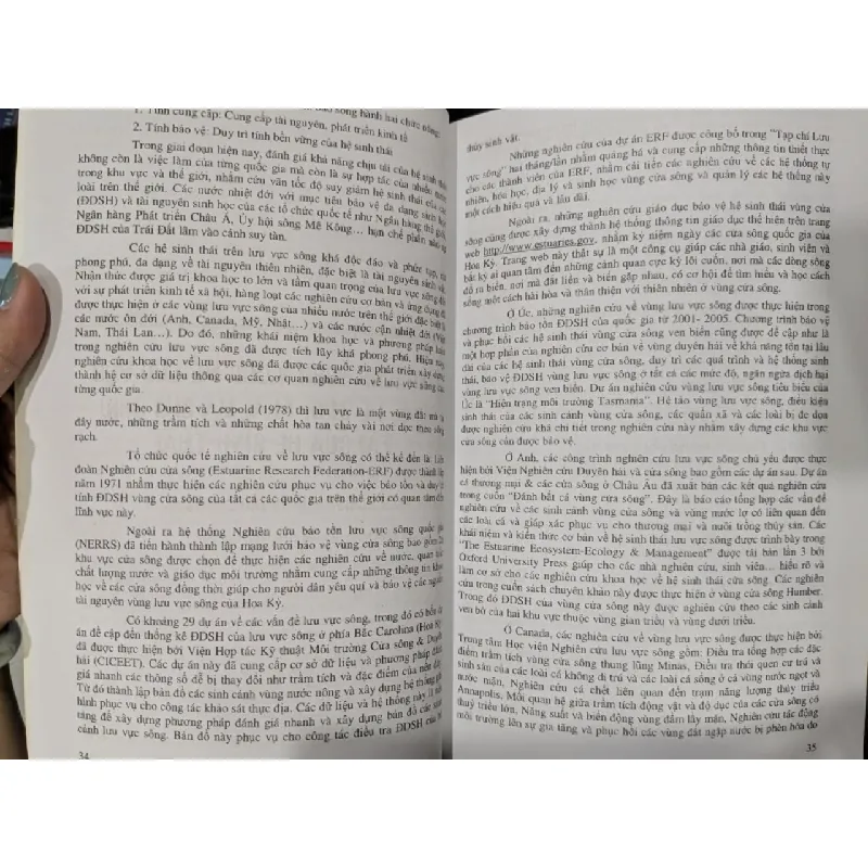 Khả năng chịu tải hệ sinh thái môi trường lưu vực sông Vàm Cỏ - GS. TSKH Lê Huy Bá 699534