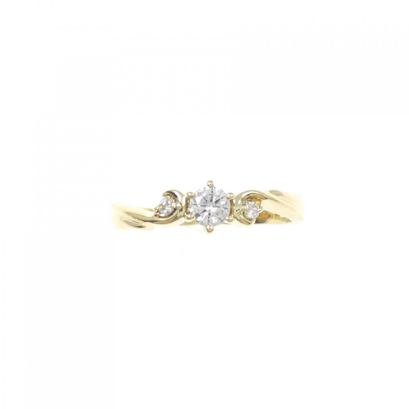 Nhẫn kim cương K18YG - Hàng hiệu Authentic 853811