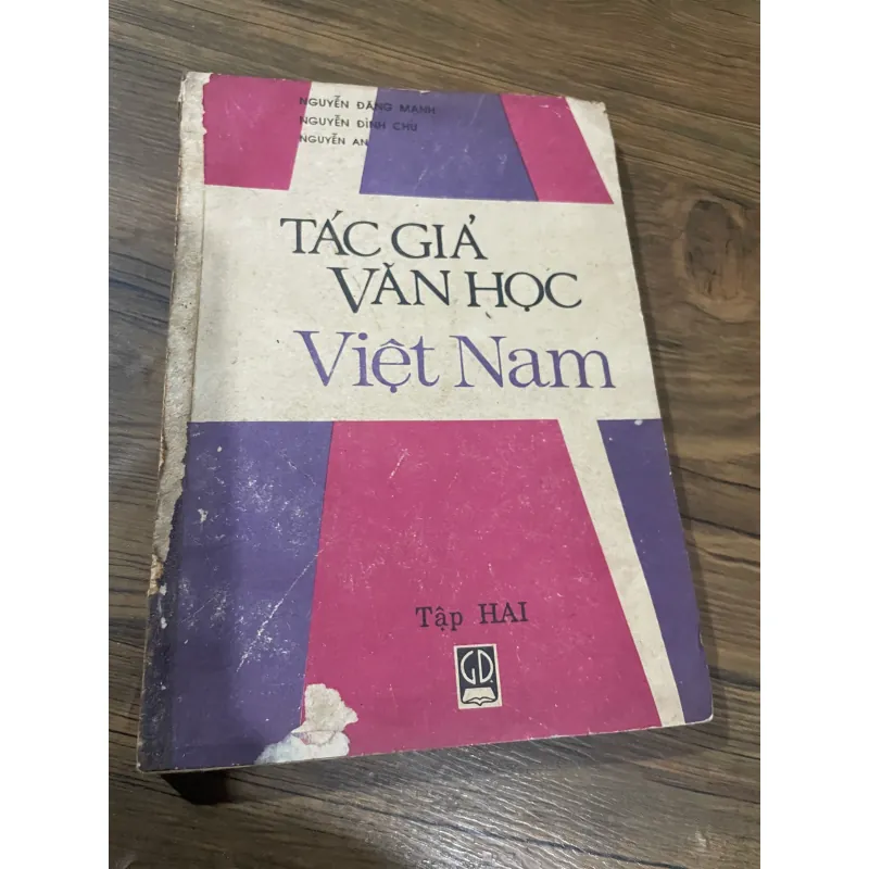 TÁC GIẢ VĂN HỌC VIỆT NAM T2- NGUYỄN ĐĂNG MẠNH- NGUYỄN ĐÌNH CHÚ- NGUYỄN AN 591989