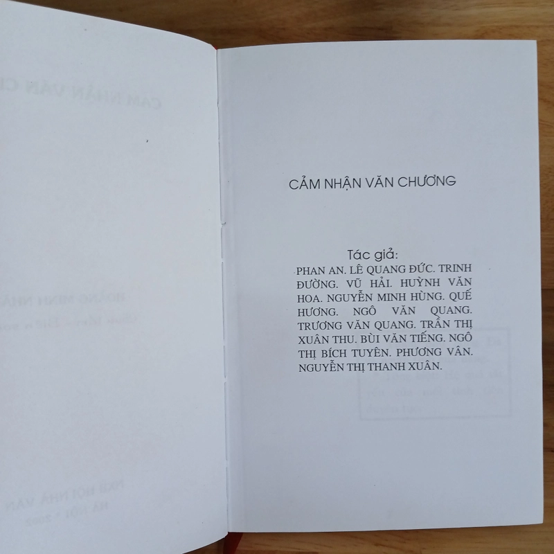 Cảm Nhận Văn Chương - Hoàng Minh Nhân sưu tầm & biên soạn 522885