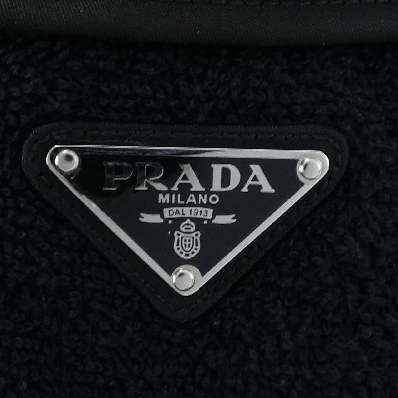 Áo bowling cotton terry logo tam giác PRADA SC559 S212 1ZR3 S/S - Hàng hiệu Chính hãng 890747