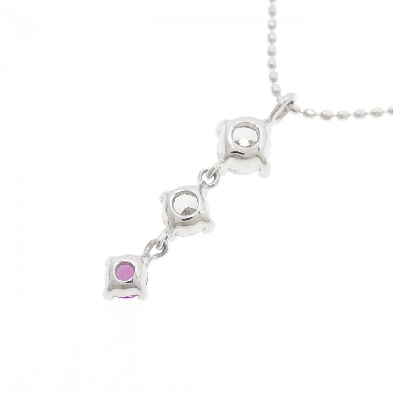 K14WG/K10WG Đá Garnet Dây Chuyền - Hàng hiệu Chính hãng 861824