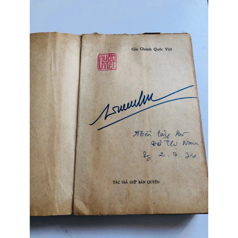 📚 GIA CHÁNH QUỐC VIỆT – Ấn bản 1974, hiếm và giá trị 531180