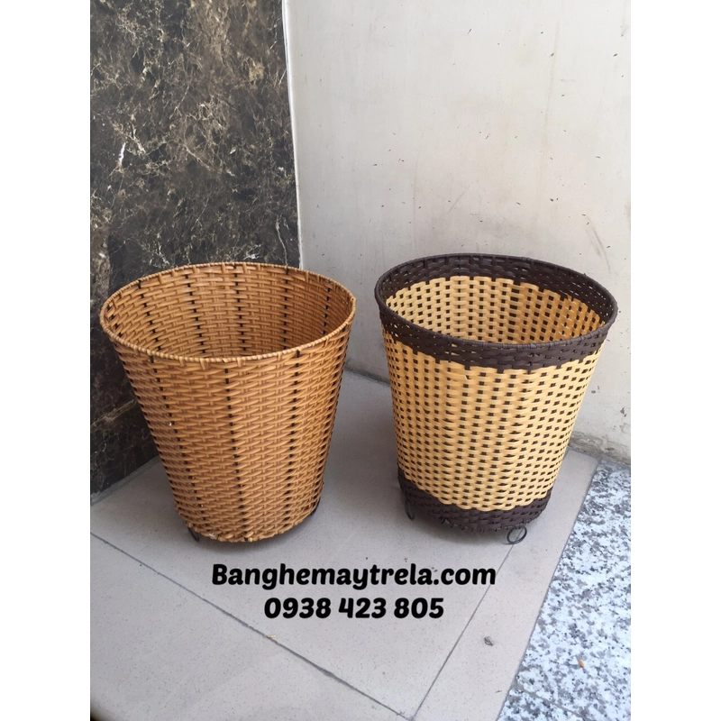 Giỏ đựng đồ mây nhựa 522630