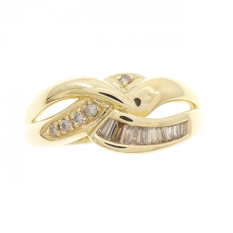 Nhẫn kim cương K18YG 0.26CT - Hàng hiệu Authentic 847985