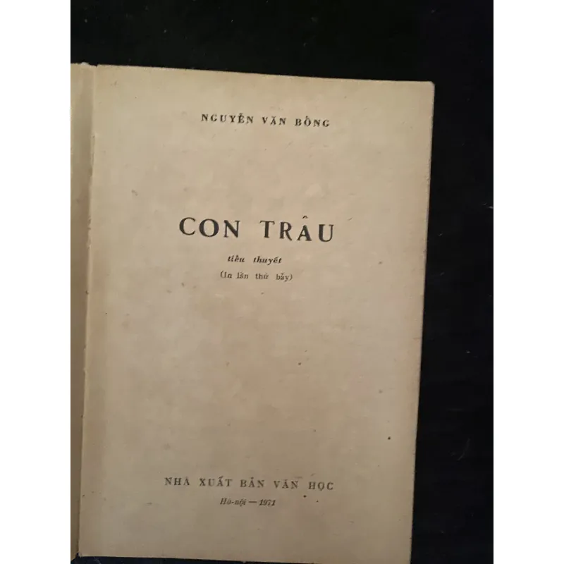 Con Trâu - Nguyễn Văn Bổng 991502