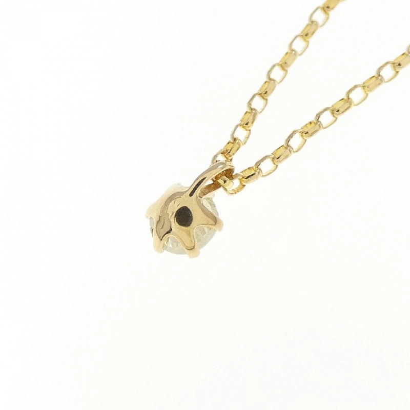 K18YG Dây chuyền kim cương 0.10CT - Hàng hiệu Chính hãng 860396