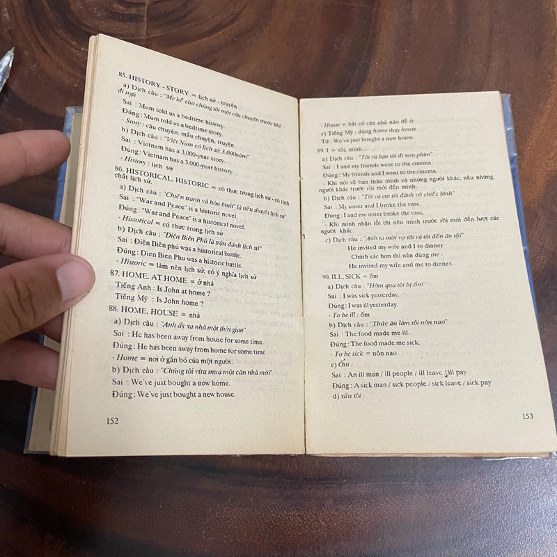II Sổ Tay Người Dịch Tiếng Anh (Bản bỏ túi) - 1989 463206