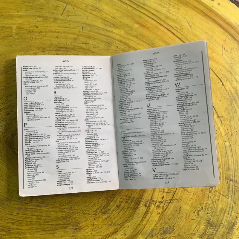 FIRST AID MANUAL  937168