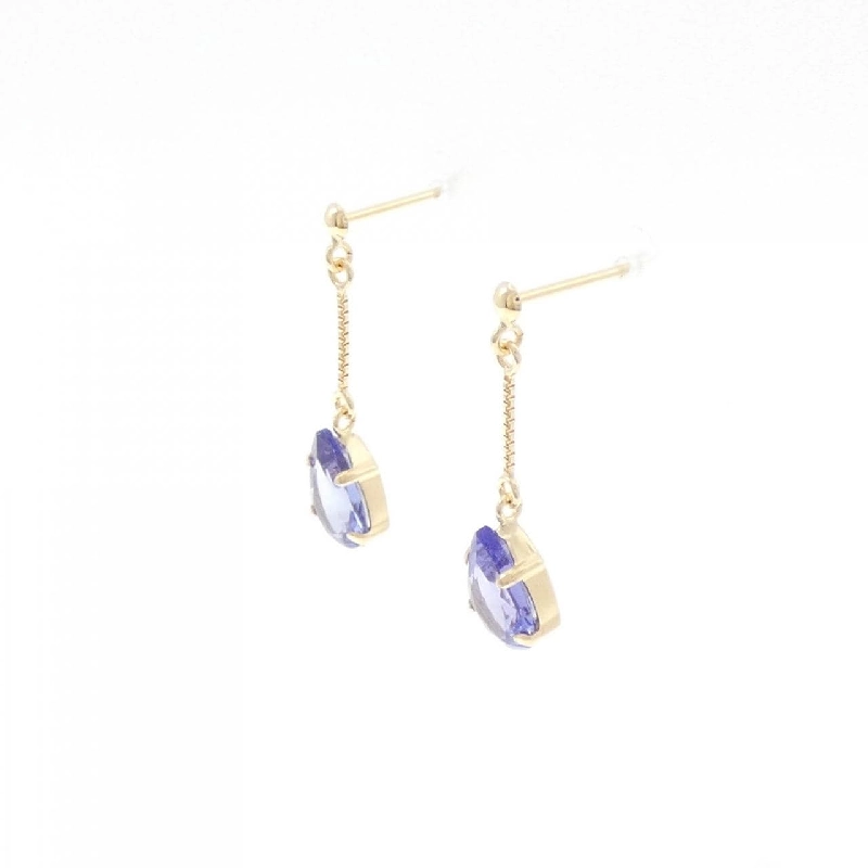 K18YG Tanzanite Bông tai - Hàng hiệu Chính hãng 868958