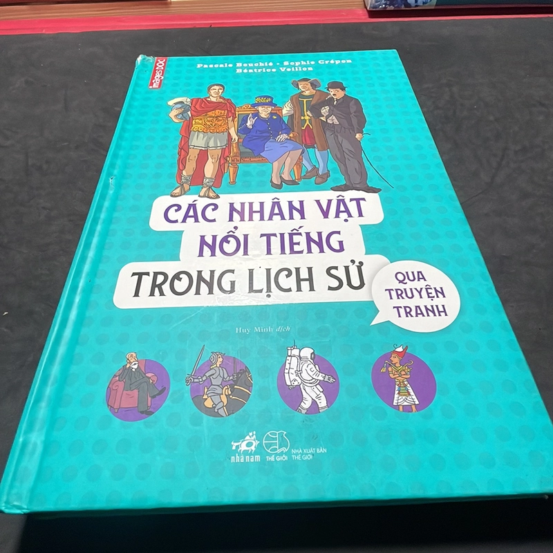 Các nhân vật nổi tiếng trong lịch sử qua truyện tranh Pascale Bouchie 305568