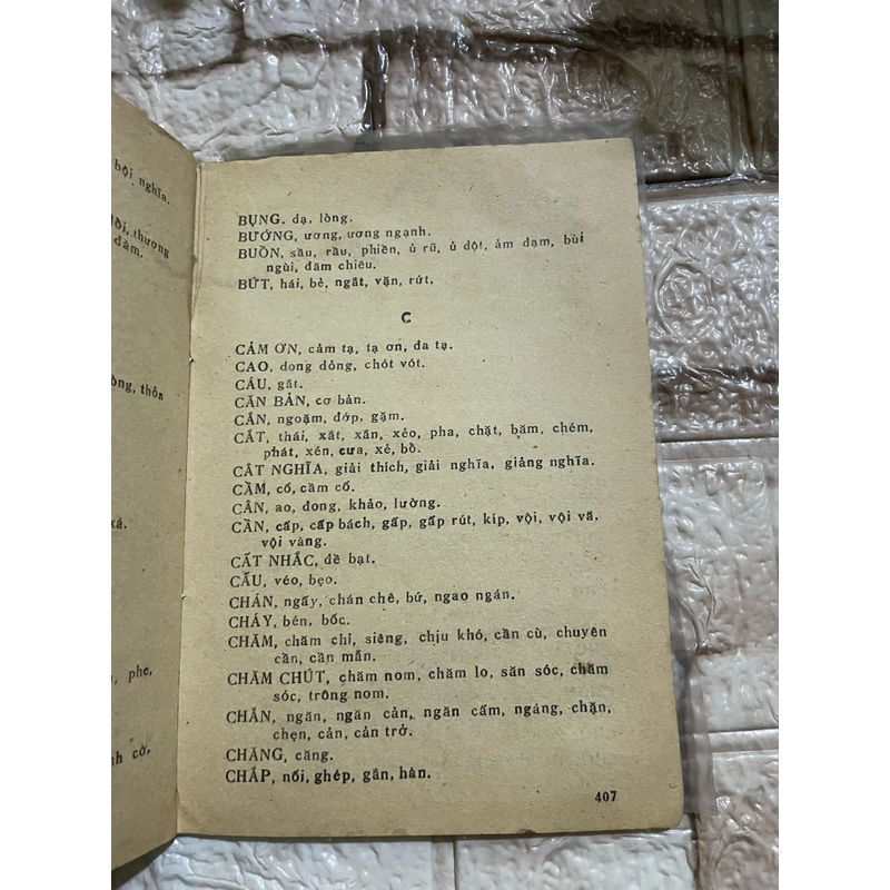 Từ điển từ đồng nghĩa tiếng Việt ; sách ngôn ngữ 458266