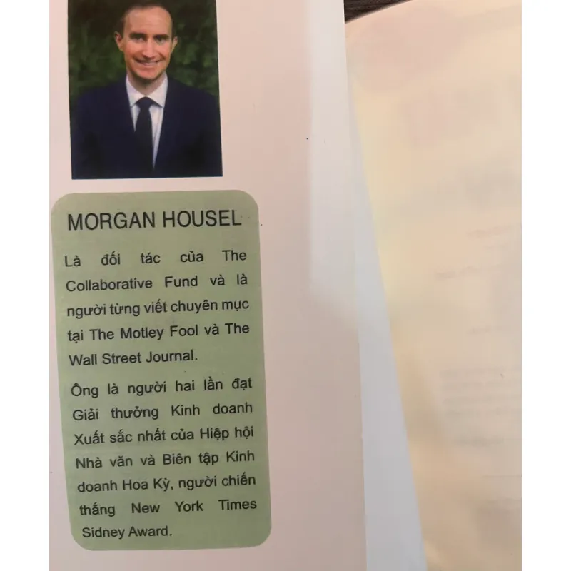 Tâm Lý Học Về Tiền - Mới 100% 697976