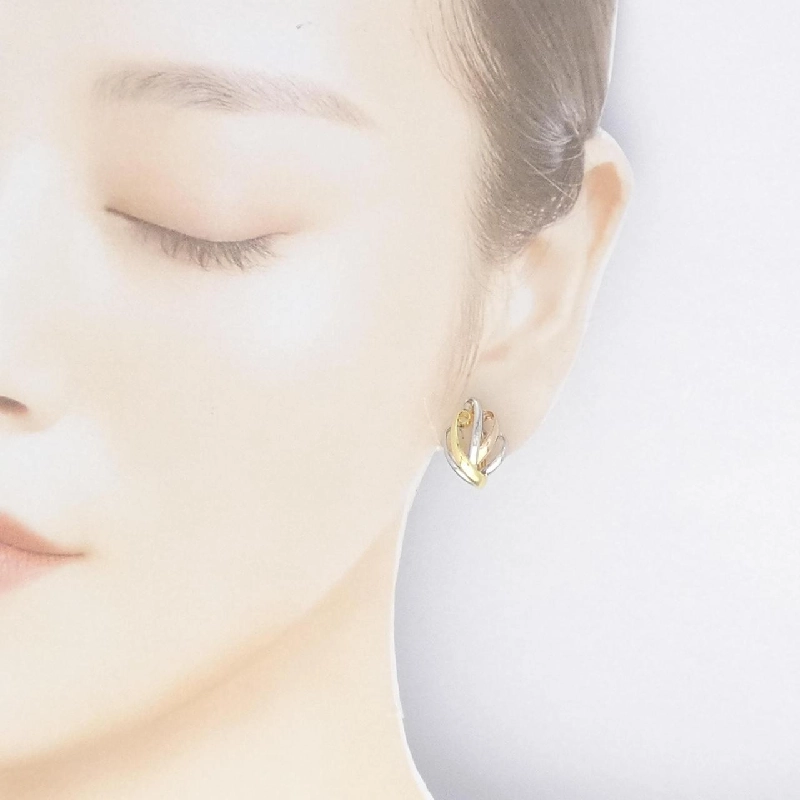 K18YG/PT/K18PG Bông tai - Hàng hiệu Authentic 877302