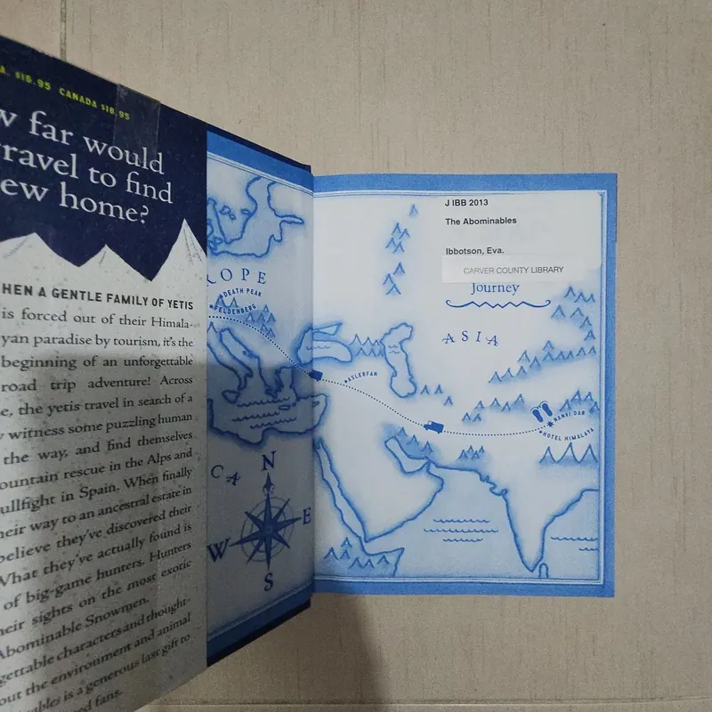 Sách The Abominables của Eva Ibbotson mới 90% 714695