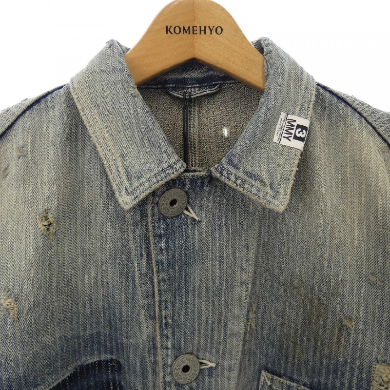 Áo khoác denim MAISON MIHARA YASUHIRO - Hàng hiệu Authentic 896558