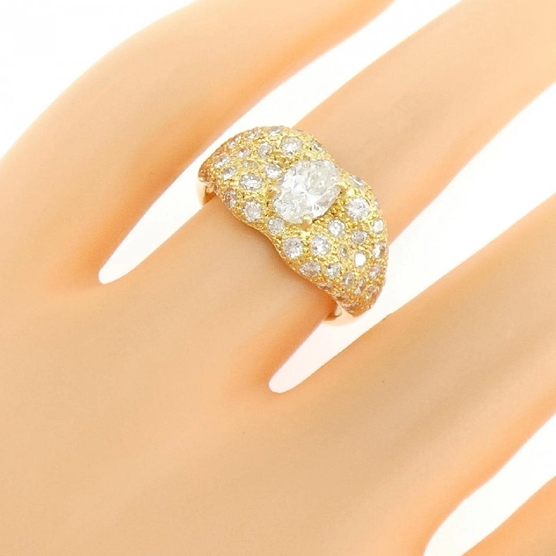 Nhẫn kim cương K18YG 0.70CT - Hàng hiệu Chính hãng 854240