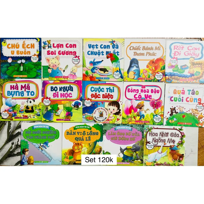 Sưu tầm- set sách Ươm mầm trí tuệ set 2 674939