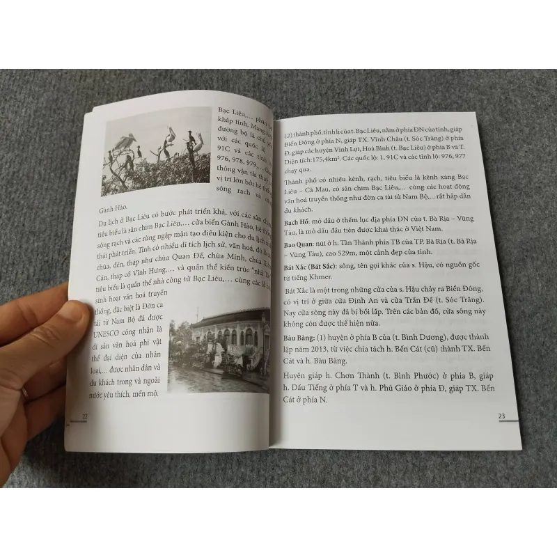 SỔ TAY ĐỊA DANH HÀNH CHÍNH VĂN HOÁ VIỆT NAM TẬP BA: KHU VỰC NAM BỘ 729268