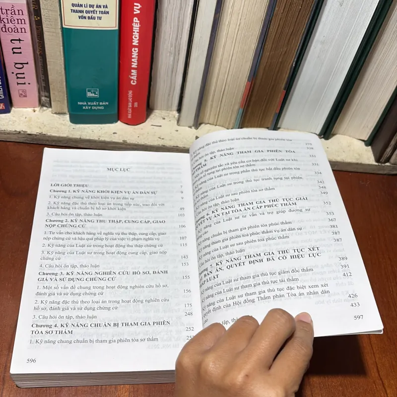 II Sách Luật: Kỹ Năng Cơ Bản Của Luật Sư Tham Gia Giải Quyết Các Vụ Việc Dân Sự - 2022 748307